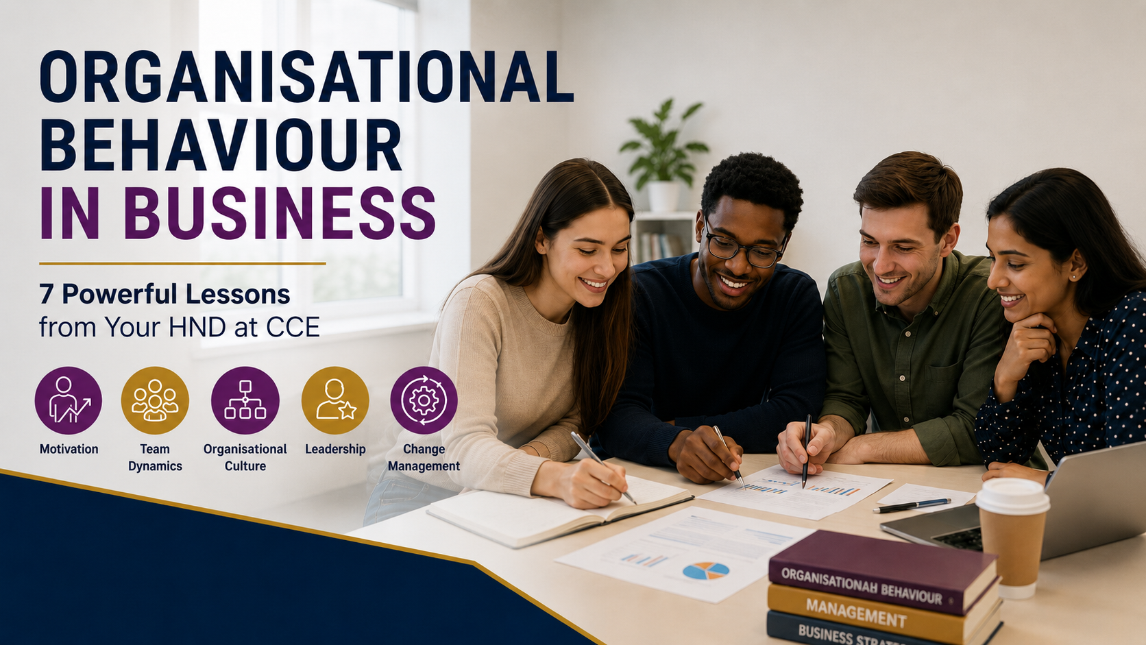 organisational behaviour in business at Commonwealth College of Excellence London