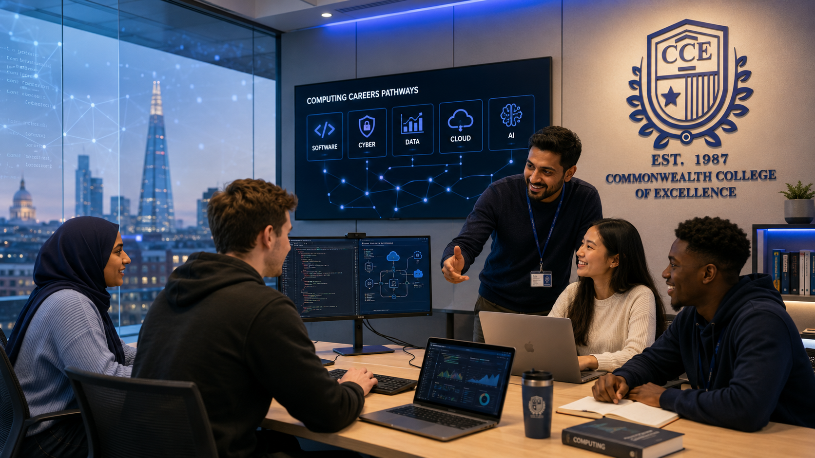 Computing careers London at Commonwealth College of Excellence London