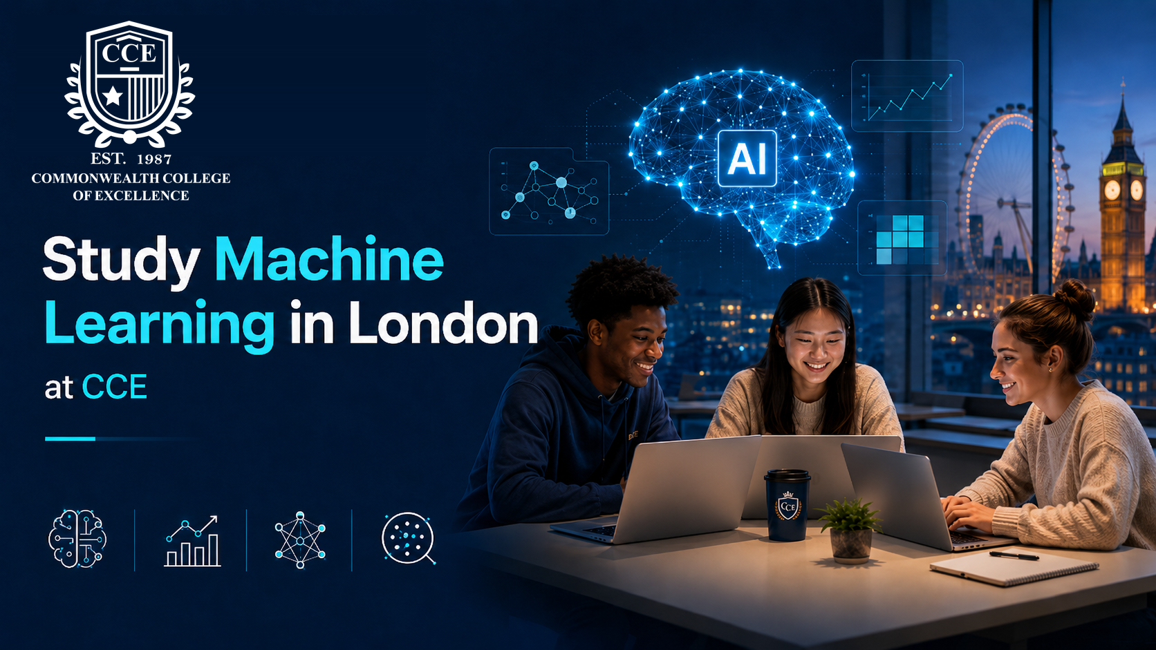 machine learning course London at Commonwealth College of Excellence London
